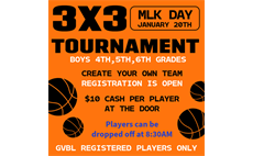 MLK 3v3 Basketball Tournament